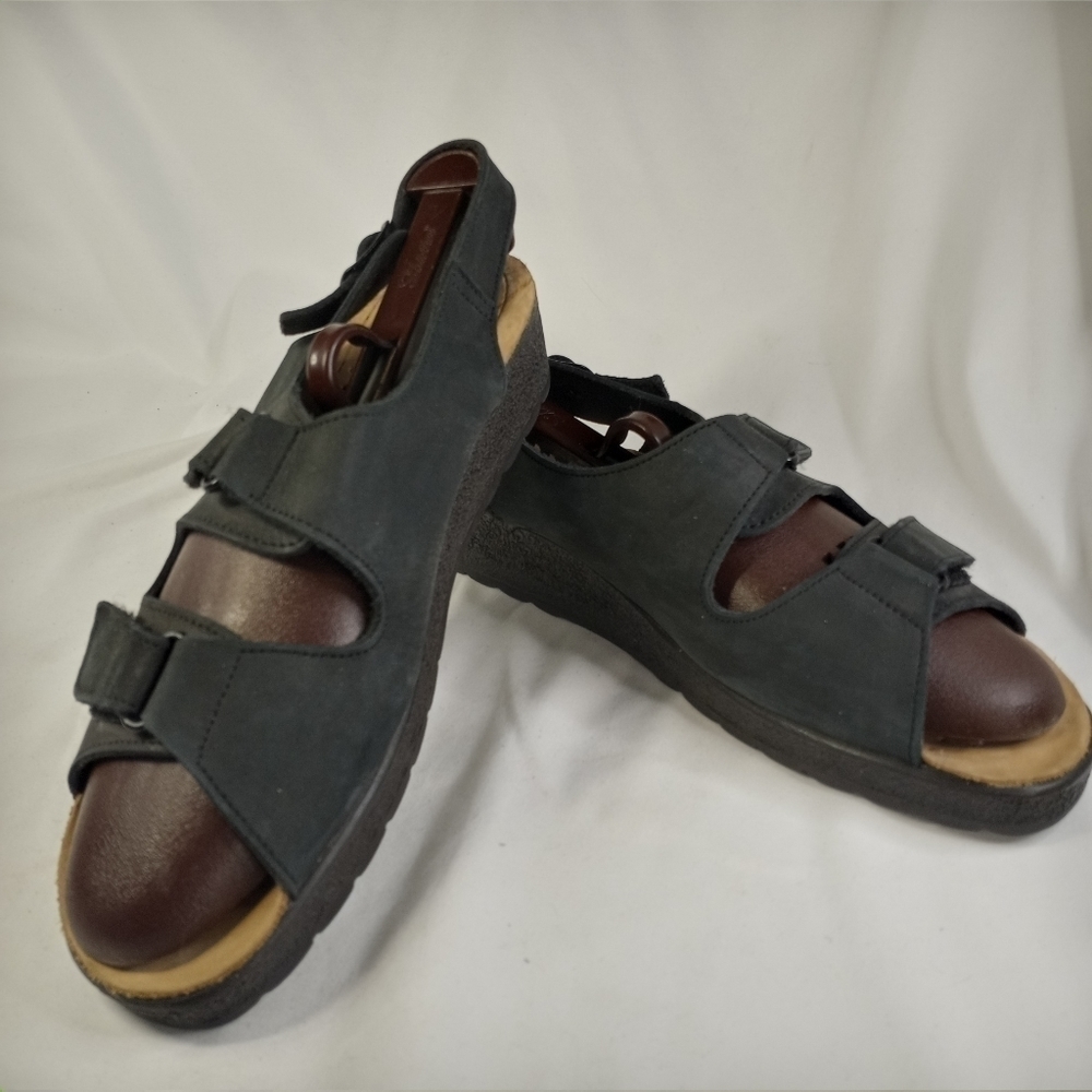 FLY Flot Size 42 Navy Blue Sandals